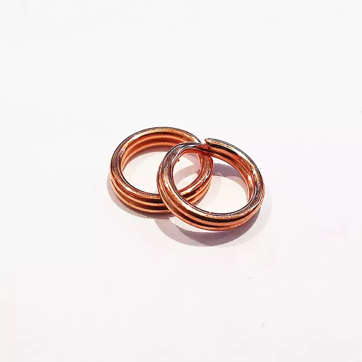 Lure ring 5mm copper - Fishing leaders and lure snaps - 3950001287085 - 1