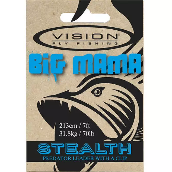Vision Big Mama Stealth Leader - Fly fishing lines and leaders - 6417512831345 - 1
