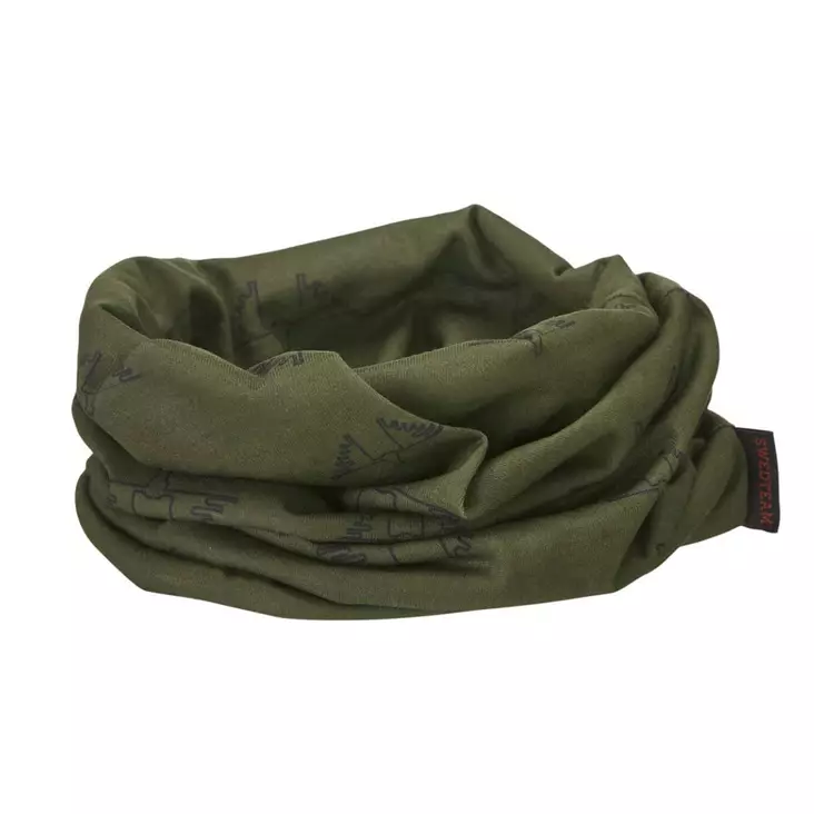 Swedteam Lynx Antibite Neck Gaiter Green – Tubescarf - Hats and caps - 7330144030155 - 1