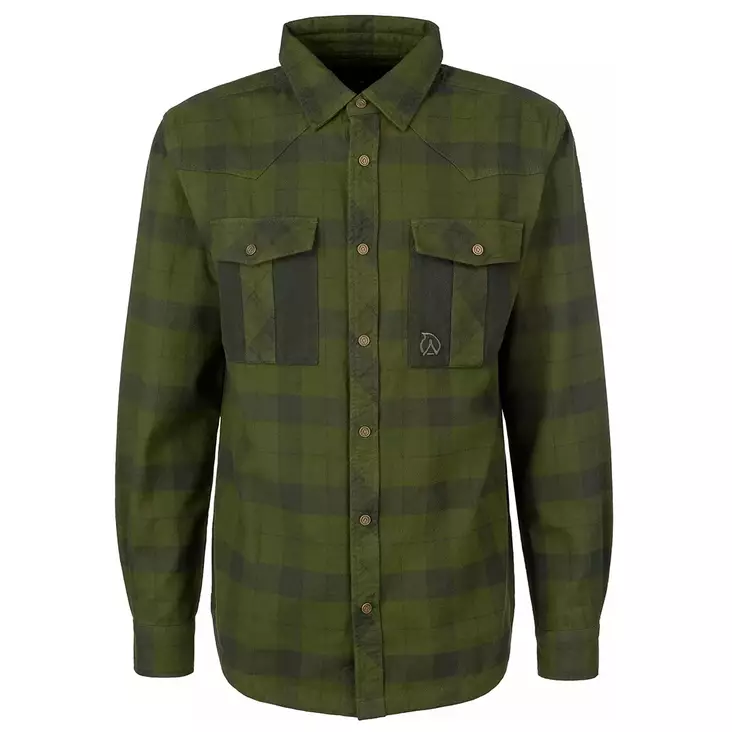 Anar Kevo Grön flanellskjorta - Skjortor och tröjor - 3950001296735 - 1