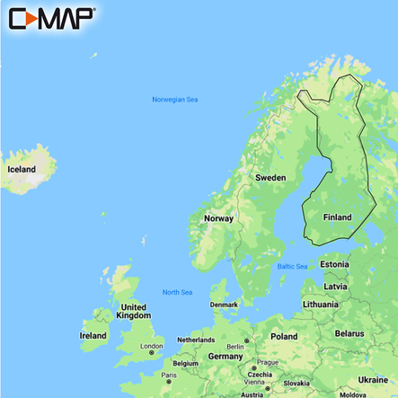 C-Map Discover map card Finnish inland waters - Map cards - 9420064119295 - 1