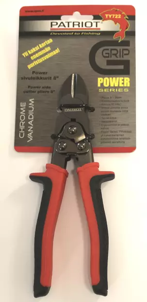 Patriot Side Cutter Power Grip 8" - Fisherman's tools and accessories - 6417512524056 - 1