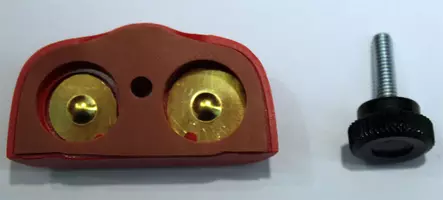 Ultrapoint Batterifackets lock för 2 batterier + fästskruv - Hundpejlar tillbehör - 3950000135516 - 1