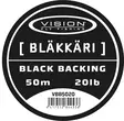Vision BLÄKKÄRI 50m 20lb - black backing line - Fly fishing lines and leaders - 6417512844536 - 1