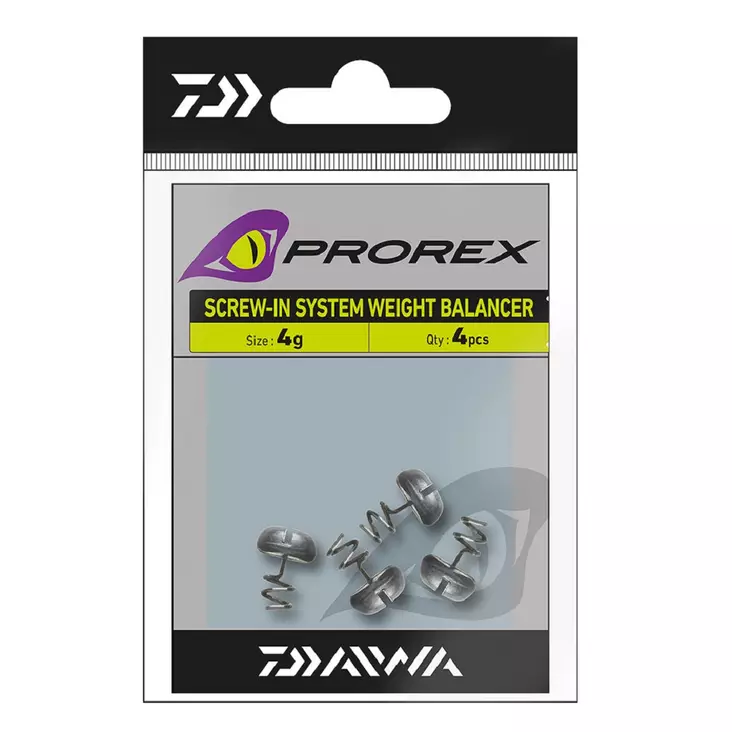 Daiwa Prorex Screw In Weight Balancer - Fisherman's tools and accessories - 4059845130416 - 1