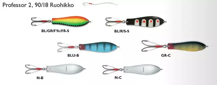 Kuusamo Professor 2 Ruoh. 90/18 Reed hooks - Spoons - 6417635000246 - 1