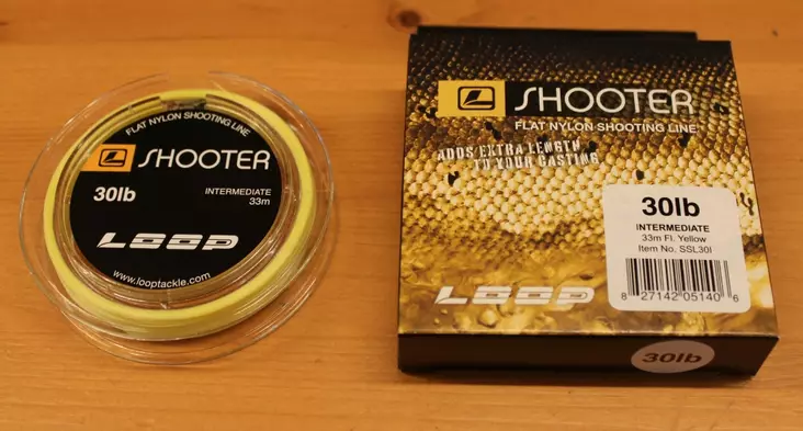 Loop Shooter Shootinline Intermediate, 33m, 30lbs, Fluoro Yellow SSL30I - Fly fishing lines and leaders - 827142051406 - 1