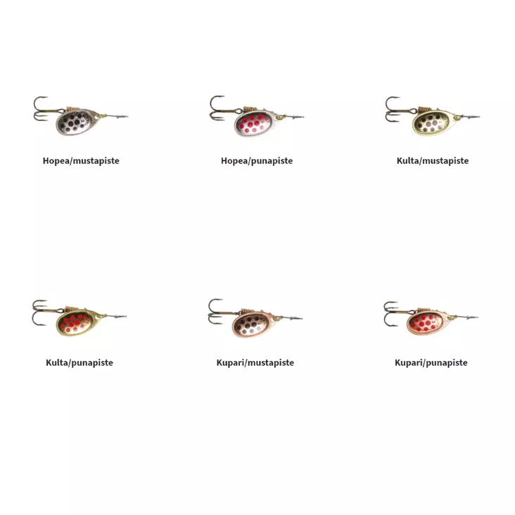 Mepps Aglia Decoree spinnare flera färg alternativ - Fiskedrag - 3950001244446 - 1