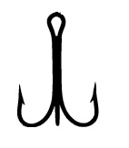 Mustad 3551 Treble hook - Fishing hooks - 7021560394166 - 1