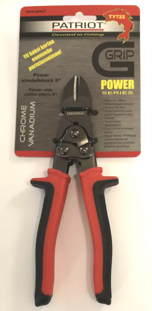 Patriot Sidoavbitare Power Grip 8" - Fiskarens arbetsredskap och tillbehör - 6417512524056 - 1