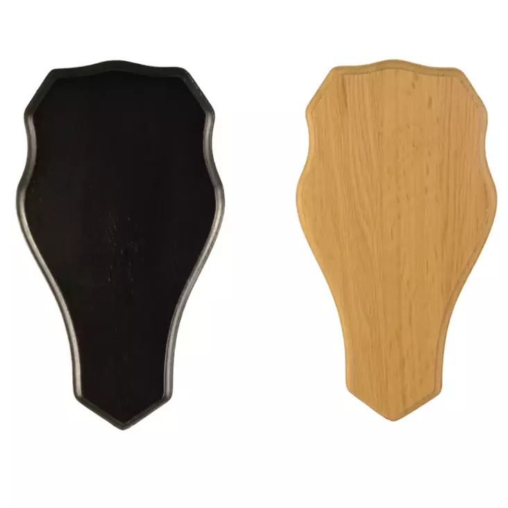 Trofesköld Kronhjort / älg 47x24cm - Trofe' hantering - 3950001266516 - 1