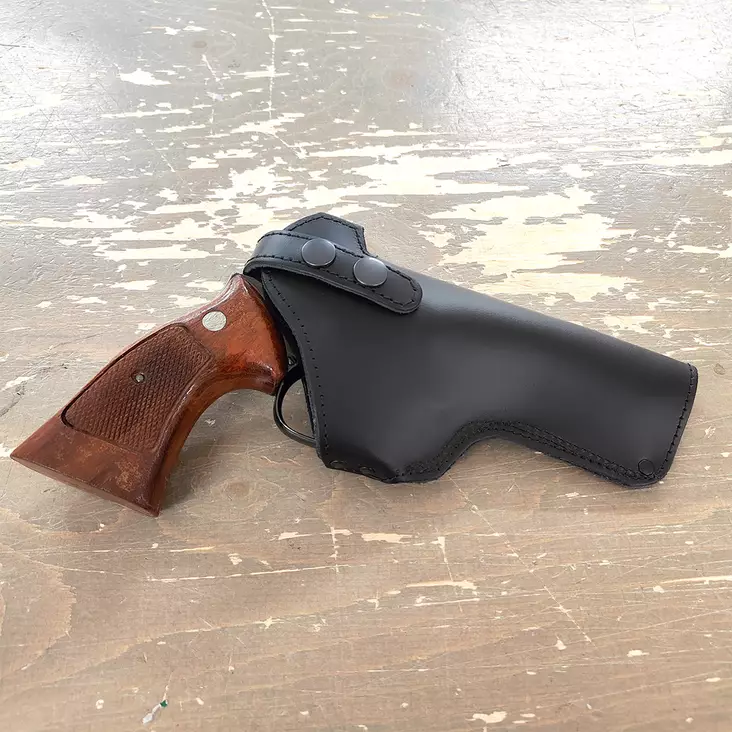 Nahkanasta revolver hölster 4" - Skyttetillbehör - 3950001299736 - 1