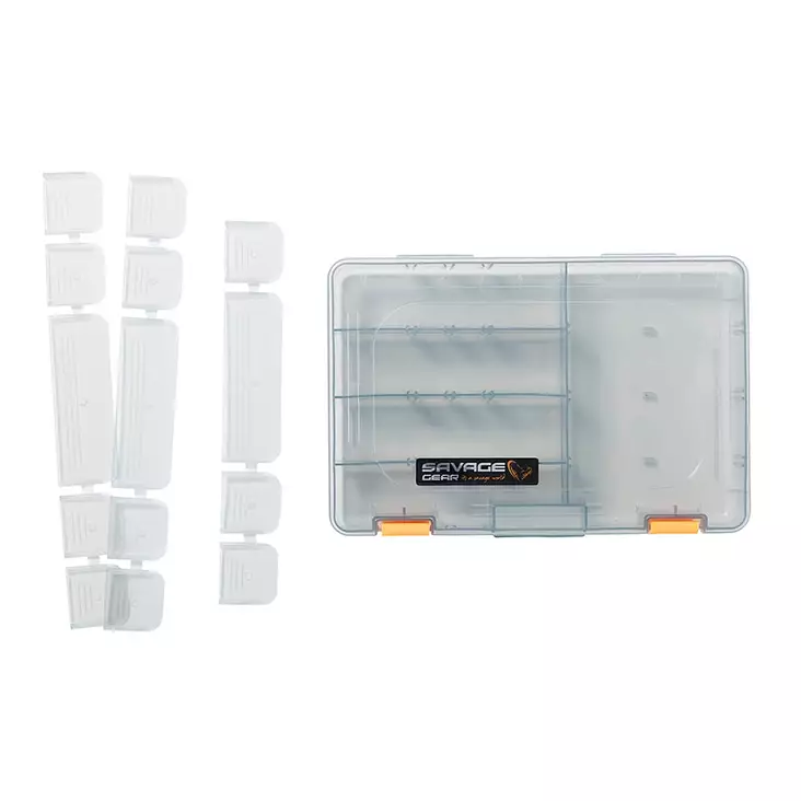Savage Gear Lurebox 5D Smoke 27.5 x 18 x 4.5 cm Lure Box - Tackle trays - 5706301767776 - 1