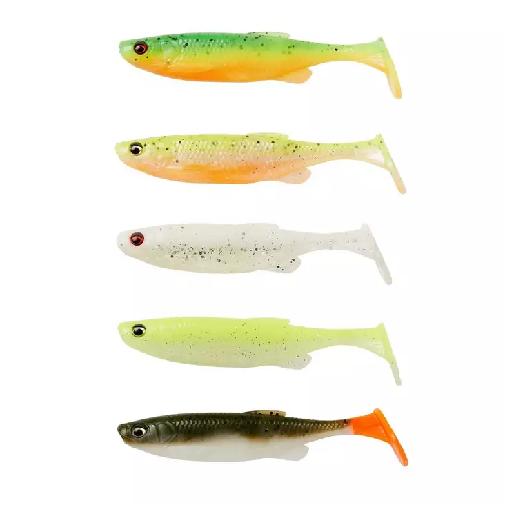 Savage Gear Fat Minnow T-Tail 7.5cm 5g Dark water mix - Jigs - 5706301770066 - 1