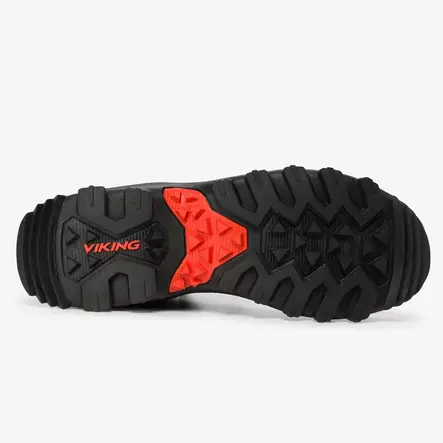 Viking Villrein Mid GTX Black/Red Hunting Boot - Hunting shoes - 7054978228907 - 2