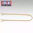 Jokke Snake förgylld utställnings halsband 2,5mm - Hundhalsband och selar - 6417114352057 - 1