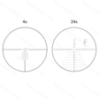 Vector Optics Continental X6 4-24x56 34 mm FFP VEC-MBR kikarsikte - Övriga kikarsikten - 0192687278787 - 10