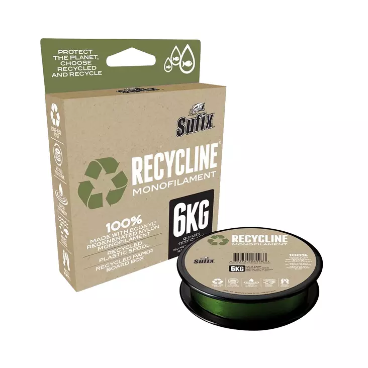 Sufix Recycline Green 150m monofilament line - Monofilament Fishing Line - 024777729087 - 1