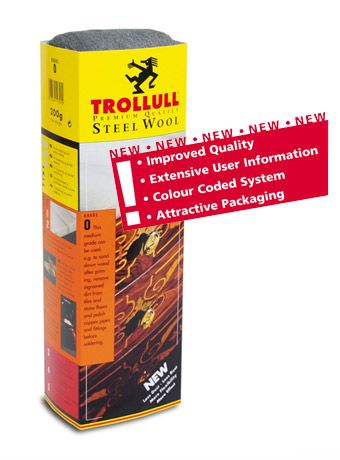 Troll Steel wool 200g / 000 - Aseen puhdistus - 4003364191007 - 1