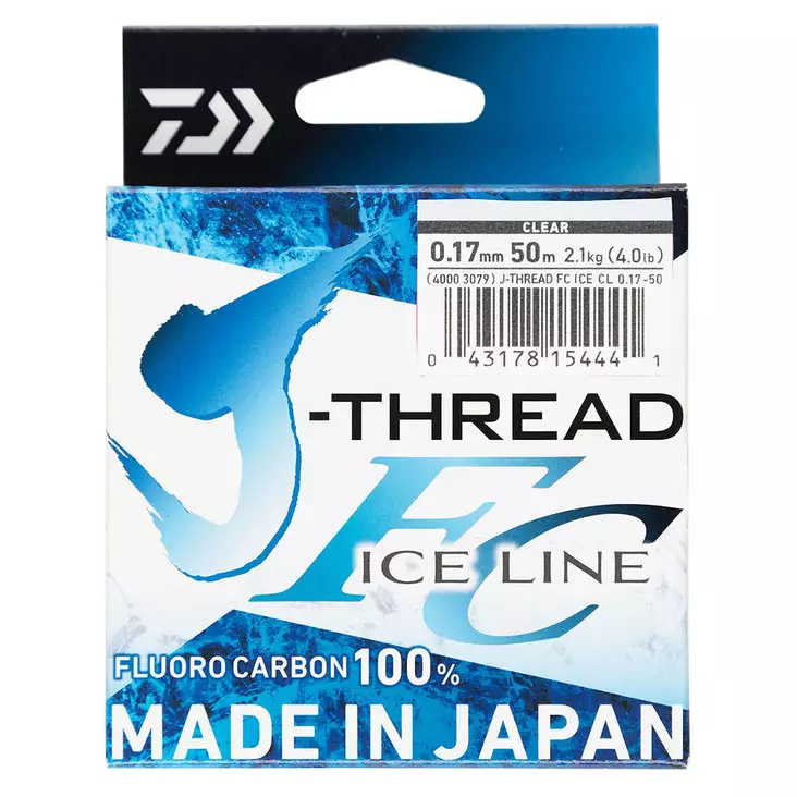 Daiwa J Thread FC Ice fluorocarbon line - Fisherman's tools and accessories - 043178154427 - 1