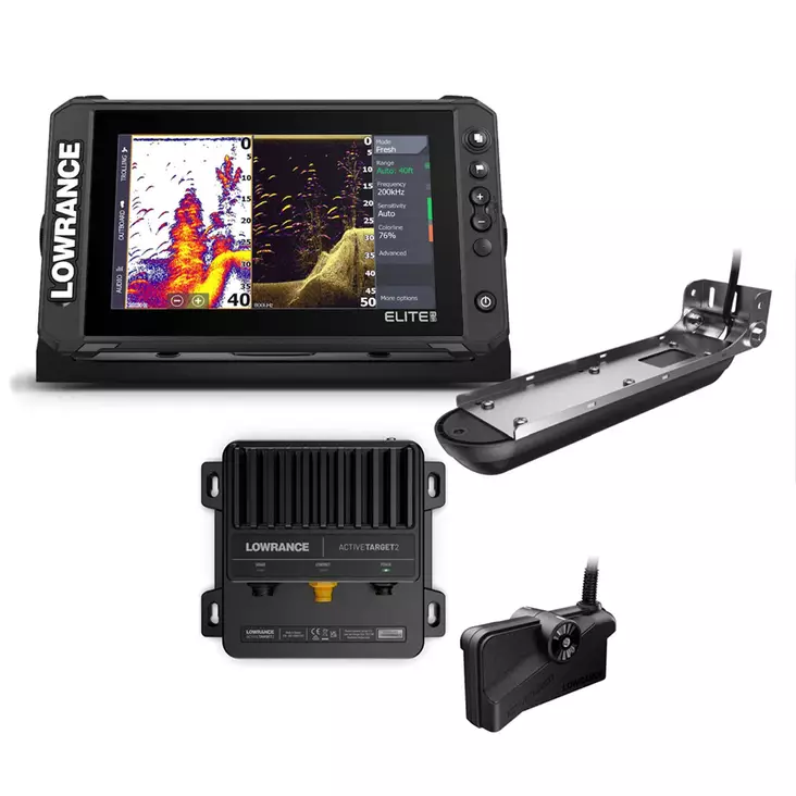 Lowrance Elite FS 9 AI 3-in-1 + Active Target 2 Live Package - Sonars and combination devices - 3950001300487 - 1