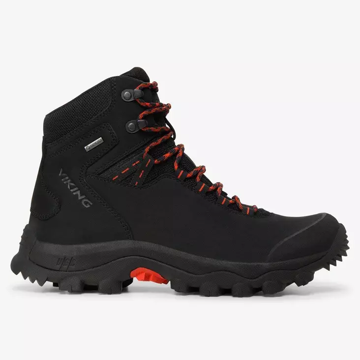 Viking Villrein Mid GTX Svarta/Röda jaktkänga - Jakt kängor - 7054978228907 - 1