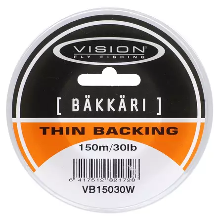 Vision BÄKKÄRI 150m 30lb Backing - Fluglinor och tafsar - 6417512821728 - 1