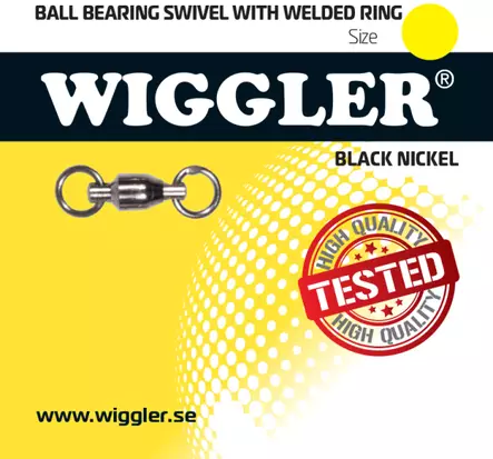 Wiggler Ball bearings swivel - Fishing leaders and lure snaps - 3950001240868 - 1