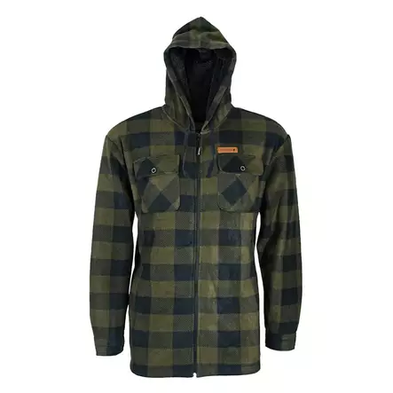 Woodline Fleecejacka Canada Green M - Gröna / bruna rockar och västar - 7333080082868 - 2