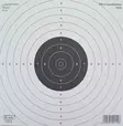 Air pistol target 14x14cm, 100pcs - Ampumatuet ja taulut - 6410362401508 - 1