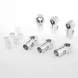 Railing brackets for boat deck rack, 6 pieces - Boats and canoes - 6420071114538 - 1