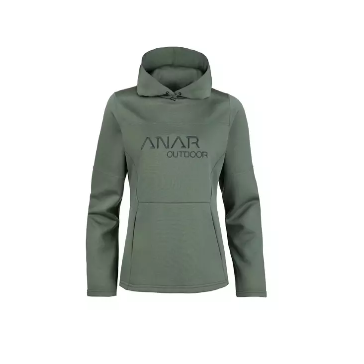 Anar Galda green hoodie for women - Shirts and sweaters - 3950001290498 - 1