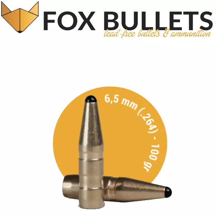 Fox Bullets Classic Hunter 6,5mm 6,5g/100gr 50pcs - Luodit - 3830067340118 - 1