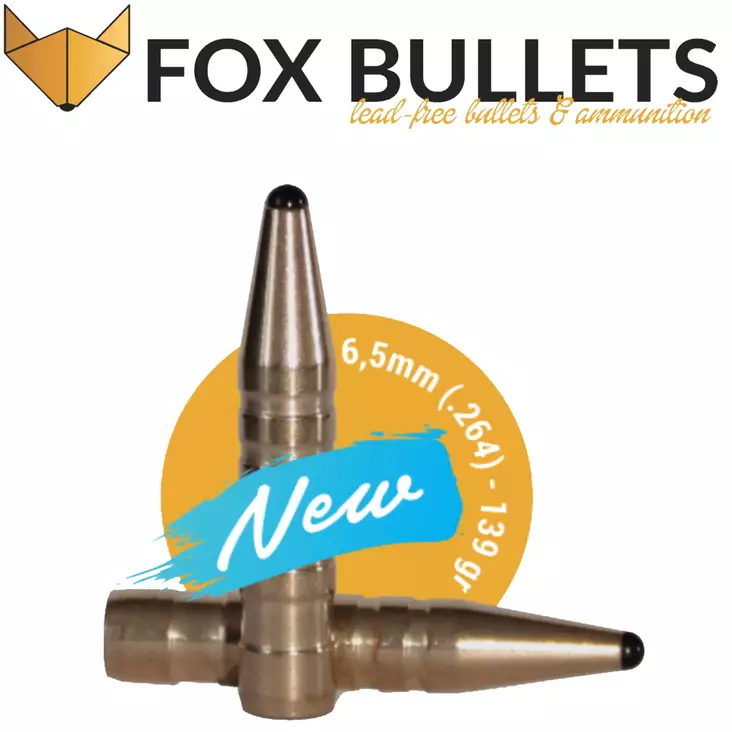 Fox Bullets Classic Hunter 6,5mm 9,0g/139gr 50pcs - Luodit - 3830067340248 - 1