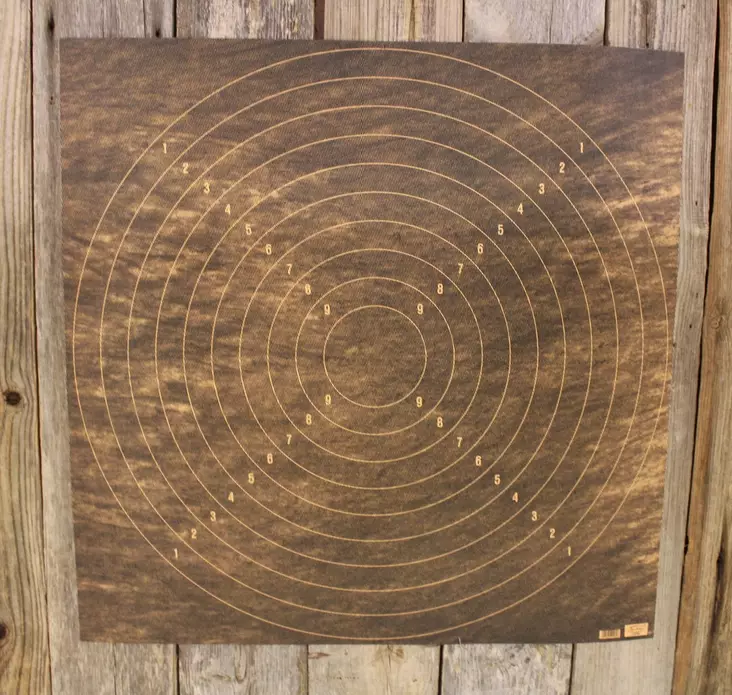 Moose biathlon target 48, 66x66 cm Center of cardboard - Ampumatuet ja taulut - 3950001241278 - 1