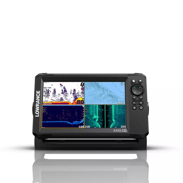 Lowrance EAGLE 9" TS HD-kombo - Ekolod och plotter - 9420064131518 - 1