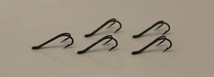 VMC Double Fly 9909 BK Size 12 Fly hook / 10 pcs - Flugbindning - 3950001264758 - 1