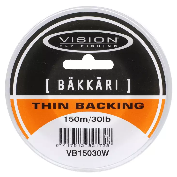 Vision BÄKKÄRI 150m 30lb Backing - Fluglinor och tafsar - 6417512821728 - 1