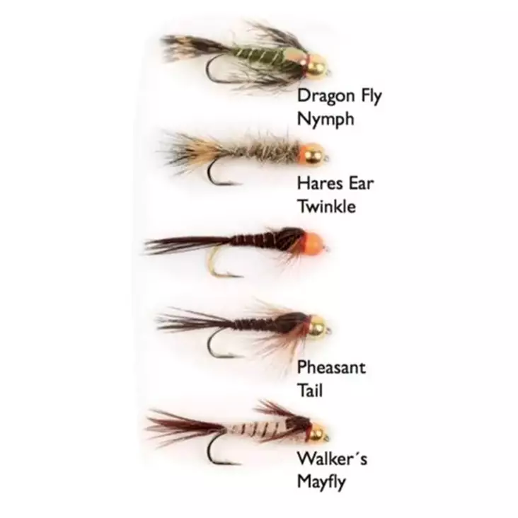 Wiggler Golheads Long Shank fly assortment - Flugfiske tillbehör - 7340010306338 - 1
