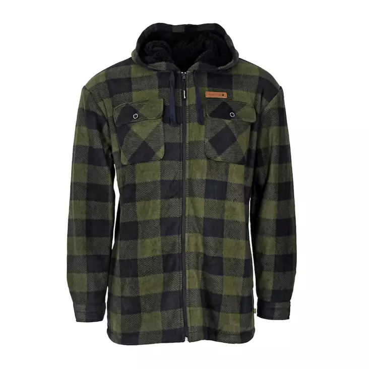 Woodline Fleece Jacket Canada Green M - Green / Brown jackets and vests - 7333080082868 - 1