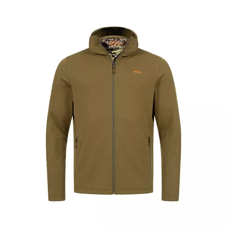 Blaser Drain Full-Zip Midlayer Dark Olive Hoodie - Skjortor och tröjor - 4066481054129 - 1