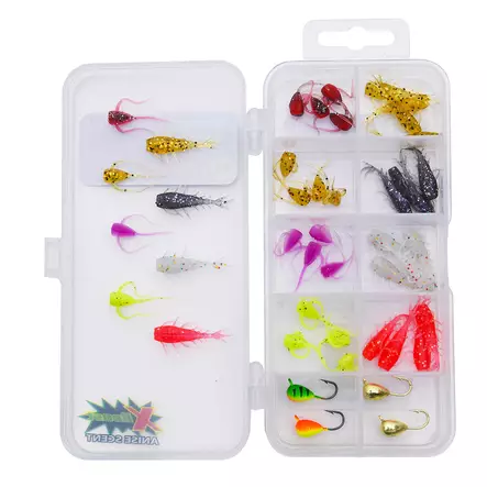 Patriot Ice Micro Ice Fishing Jig Assortment 45 Pieces, Assortment 03 - Jigs - 6417512540919 - 2