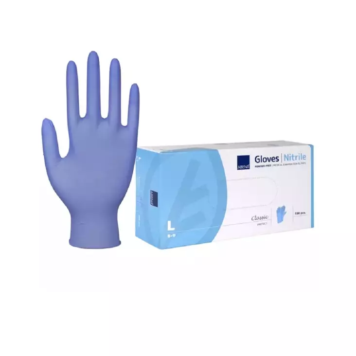 ABENA nitrilhandske - Kötthantering och förvaring - 5703538455599 - 1