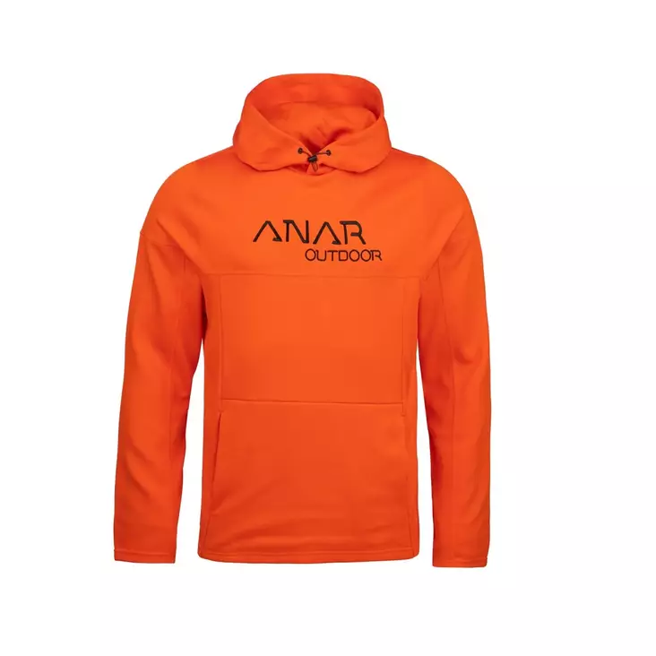 Anar Muorra orange hoodie for men - Shirts and sweaters - 3950001290559 - 1