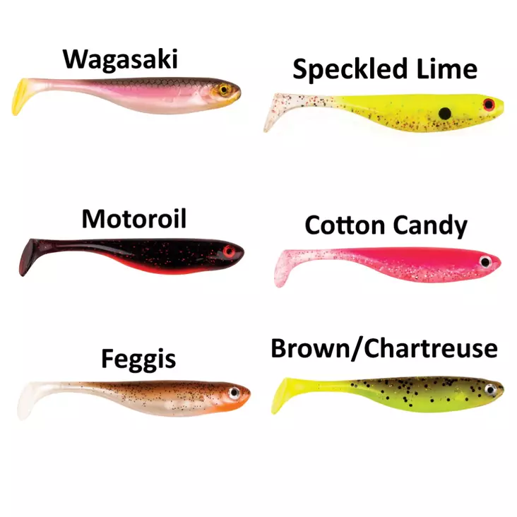 Berkley PowerBait Sneak Shad 11cm 3pcs - Jigs - 3950001265939 - 1