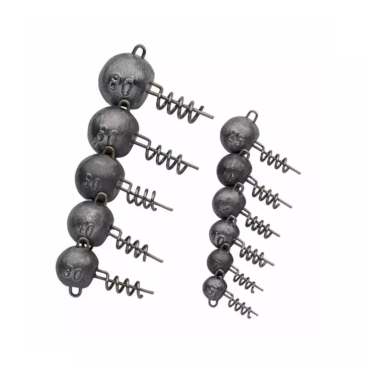 Berkley Screw-In Head- jig screw with weight - Fishing hooks - 028632312469 - 1