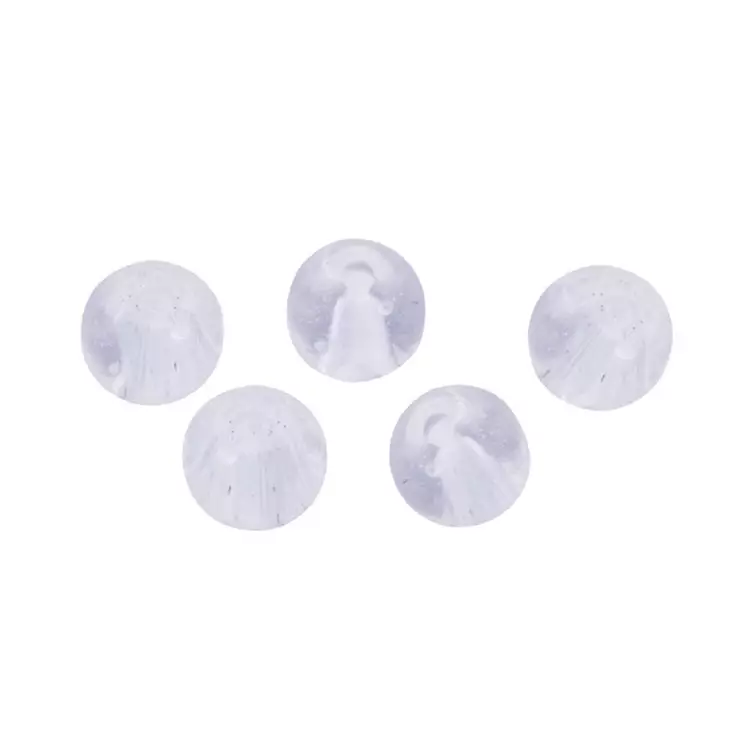 Berkley Transparent Glass Beads 6mm 5pcs - Fisherman's tools and accessories - 028632944219 - 1