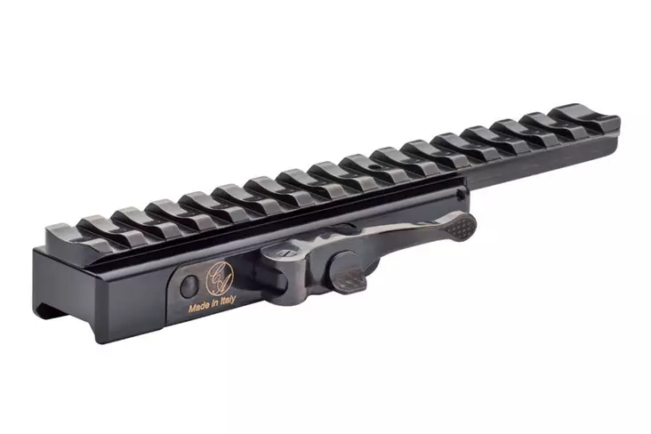 Contessa Simple Black Picatinny NV with Quick-mount rail - Scope mounts and rings - 3950001253639 - 2