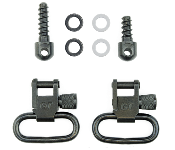 GROVTEC GTSW-23 Gunsling mounting serie with wood screws and quick links - Aseiden pientarvikkeet - 895474001239 - 1