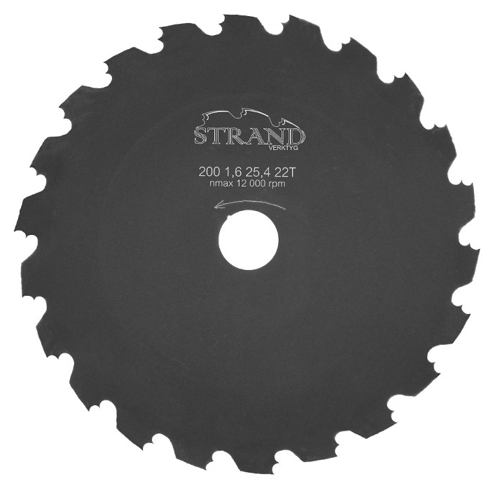 Strand Röjsågsklinga - Passplatsens röjning och skötsel - 7330016105509 - 1